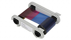 Полноцветная лента  (YMCKOK) для двусторонней печати на 200 оттисков с чистящим роликом в Севастополе
