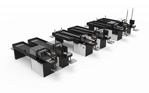 Касса самообслуживания ITAB TwinFlow